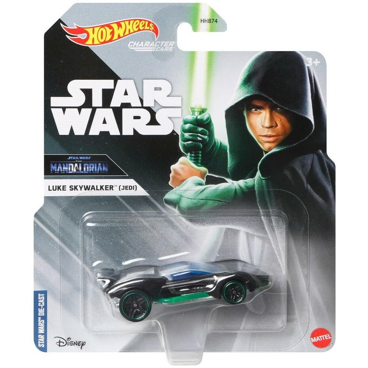 Mattel-Hot Wheels Star Wars Character Cars-HGY03-Luke Skywalker-Legacy Toys
