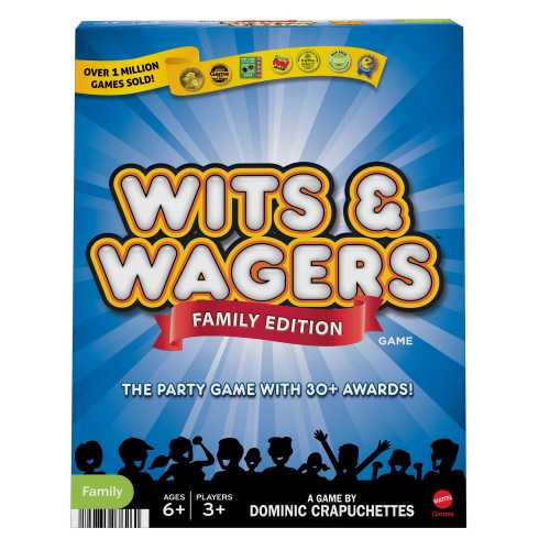 Mattel-Wits and Wagers Family-HHT92-Legacy Toys