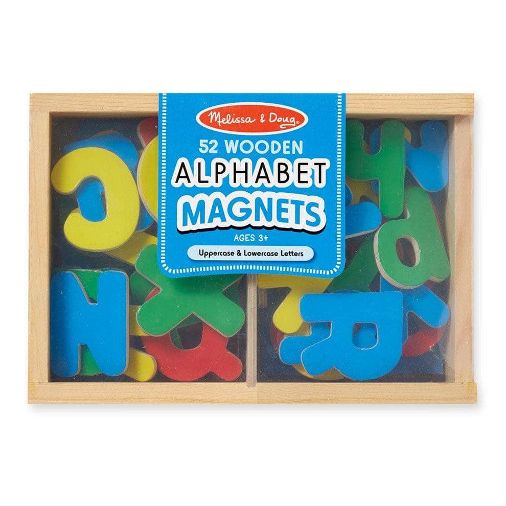 Melissa & Doug-Wooden Magnets-0448-Alphabet-Legacy Toys