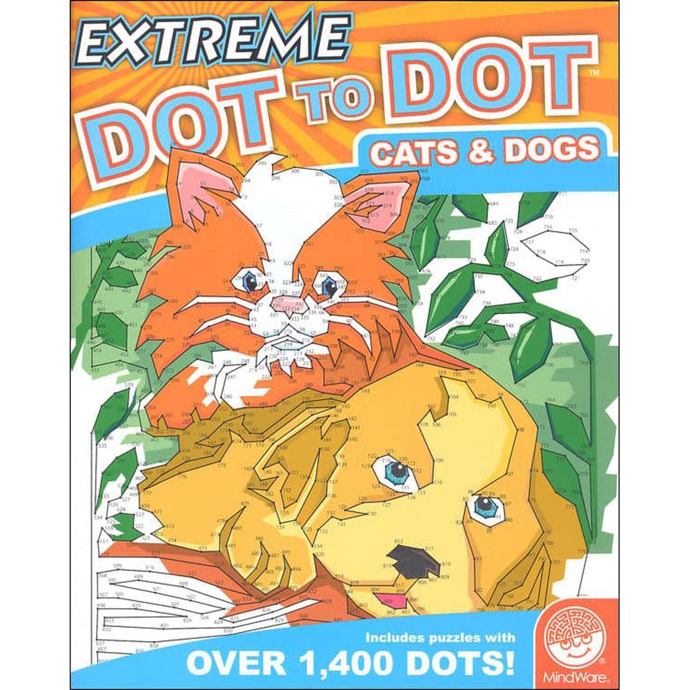 MindWare-Extreme Dot to Dot - Cats & Dogs-13826678-Legacy Toys