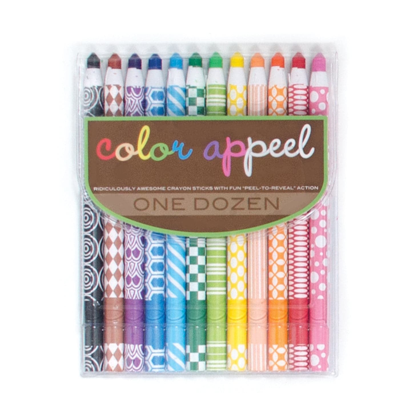 Ooly-Color Appeel Crayon Sticks - Set of 12-133-55-Legacy Toys