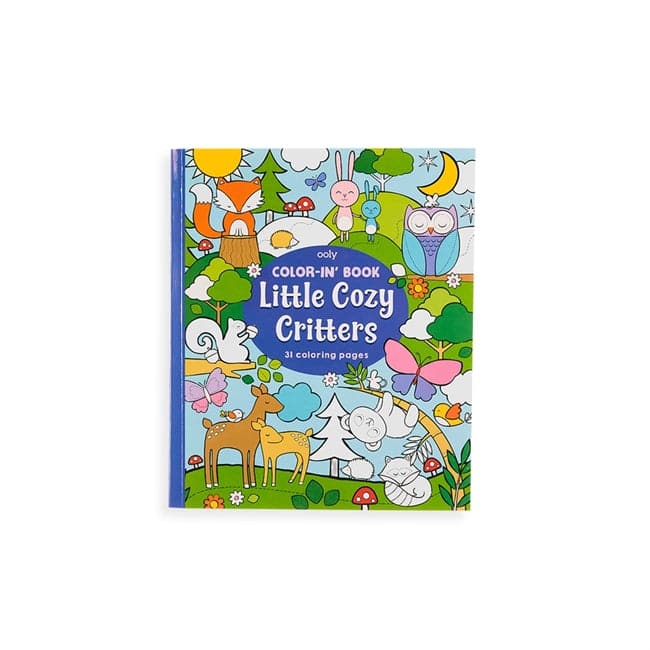 Ooly-Color In Book - Little Cozy Critters-118-203-Legacy Toys