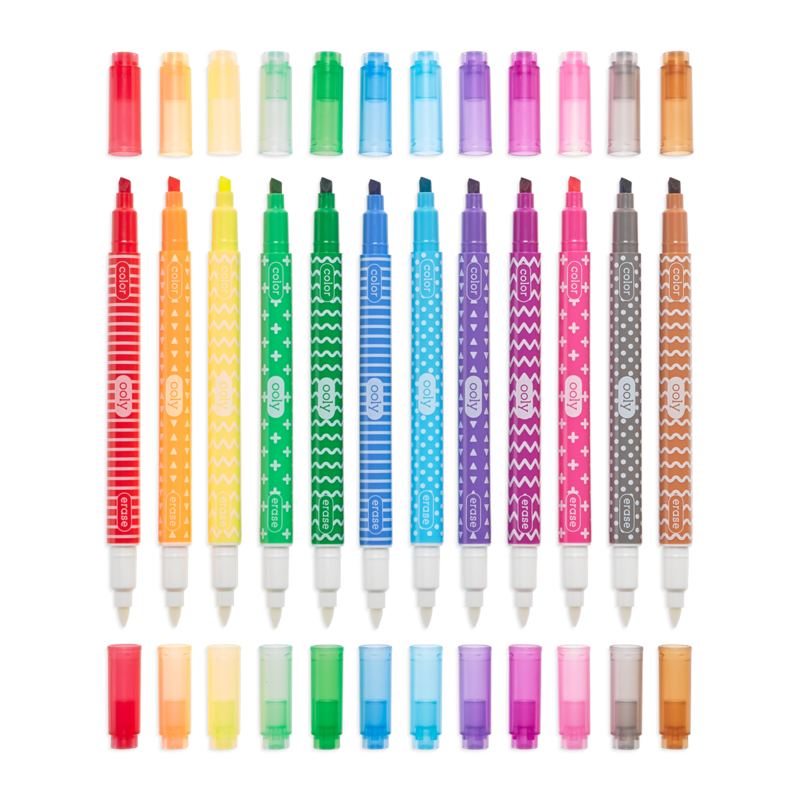 Ooly-Make No Mistake Erasable Markers-130-046-Legacy Toys