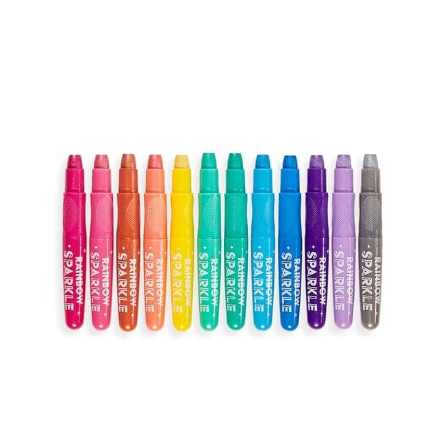 Ooly-Rainbow Sparkle Metallic Watercolor Gel Crayons - Set of 12-133-57-Legacy Toys