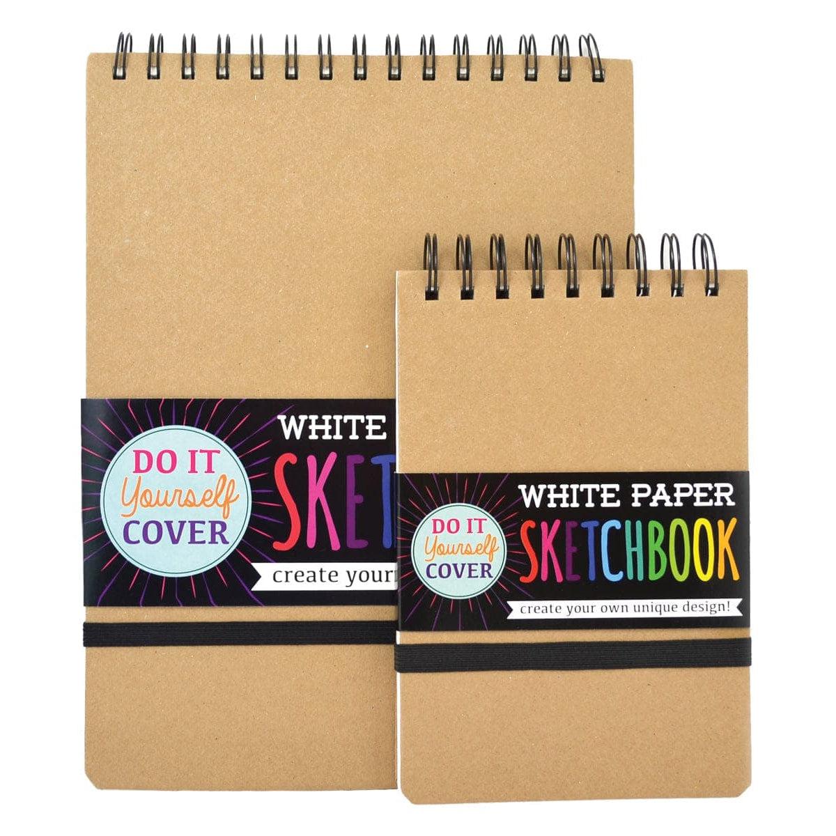 Ooly-White DIY Cover Sketchbook - Small-118-101-Legacy Toys
