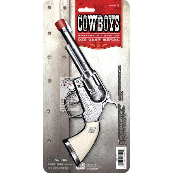 Parris Toys-Diecast Metal Pistol Western Cap Gun Side Loading Cap Gun 8.5