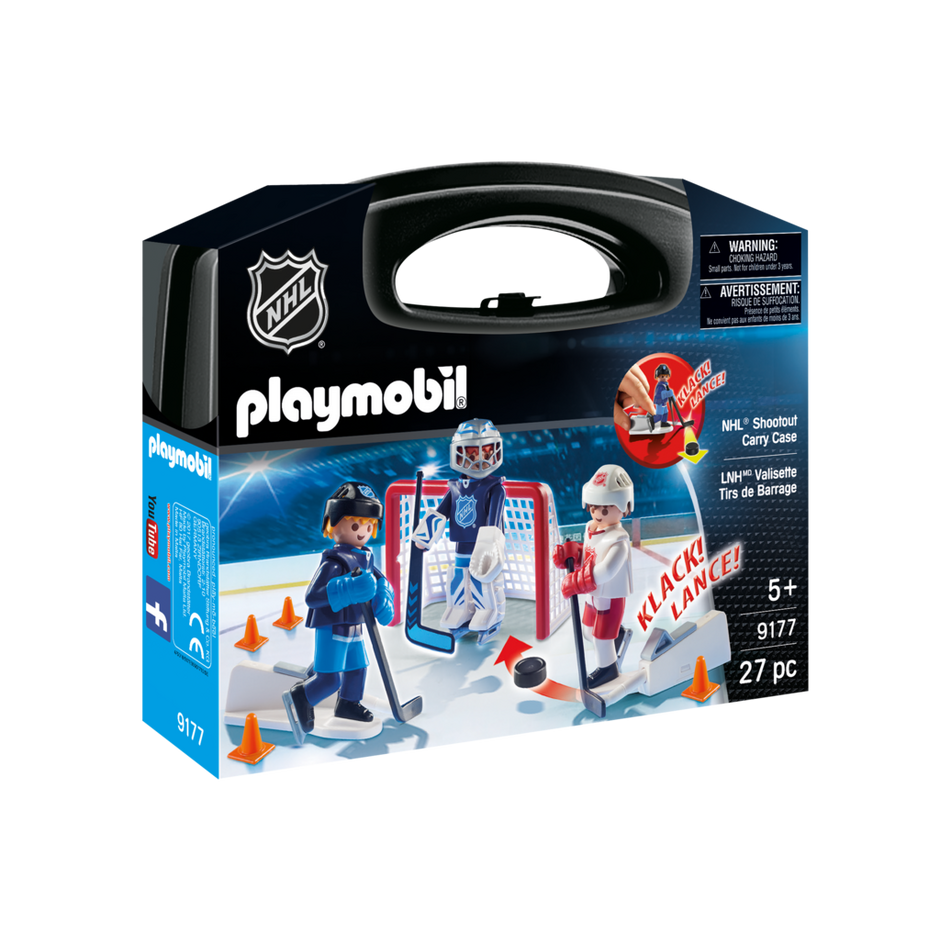 Playmobil-NHL - Shootout Carry Case-9177-Legacy Toys