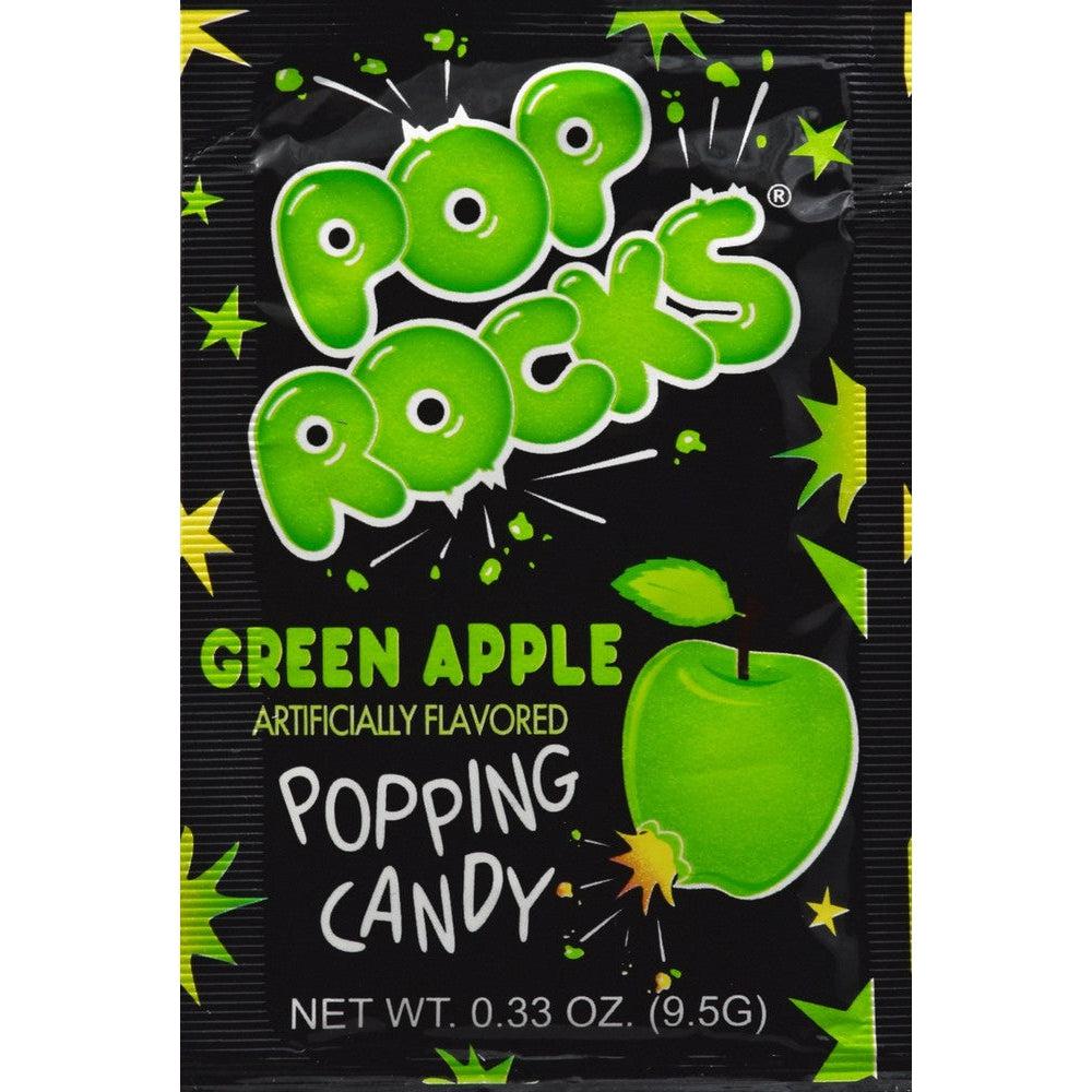 Pop Rocks-Pop Rocks Green Apple 0.33 oz. Bag-400731-Legacy Toys