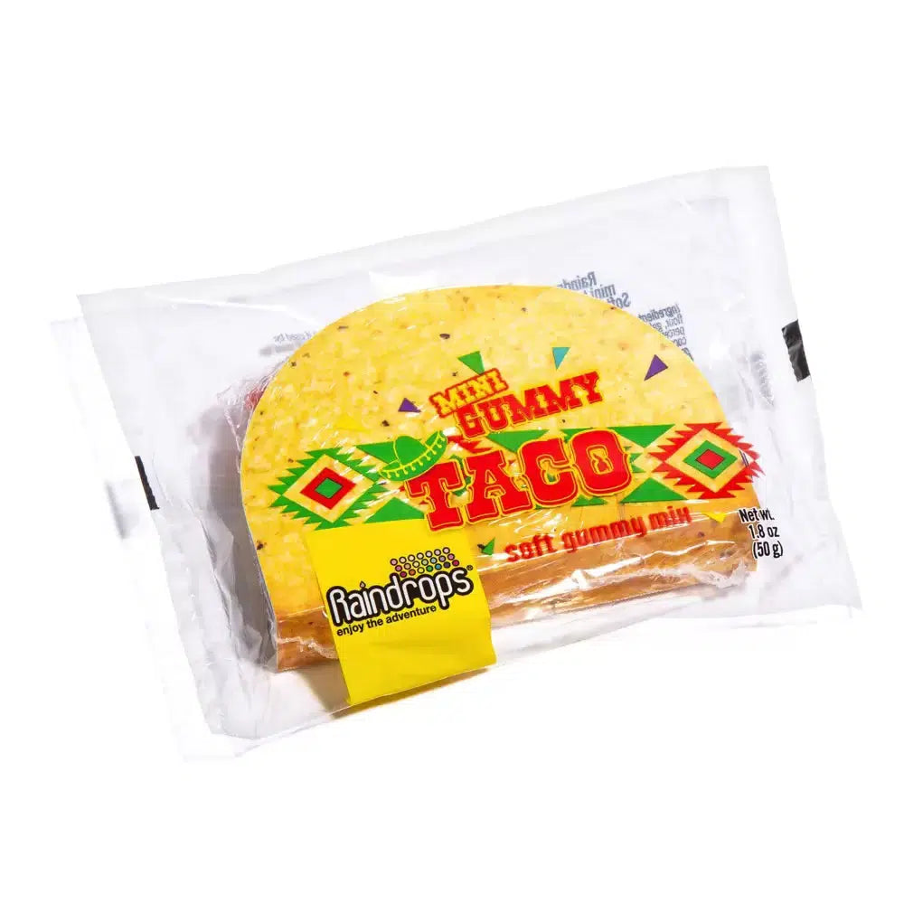 Raindrops-Gummy Taco Mini 1.80 oz.-R12206-Legacy Toys