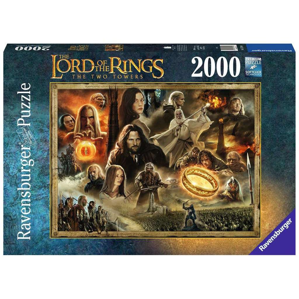 Ravensburger-Lord Of The Rings: The Two Towers 2000 Piece Puzzle-17294-Legacy Toys