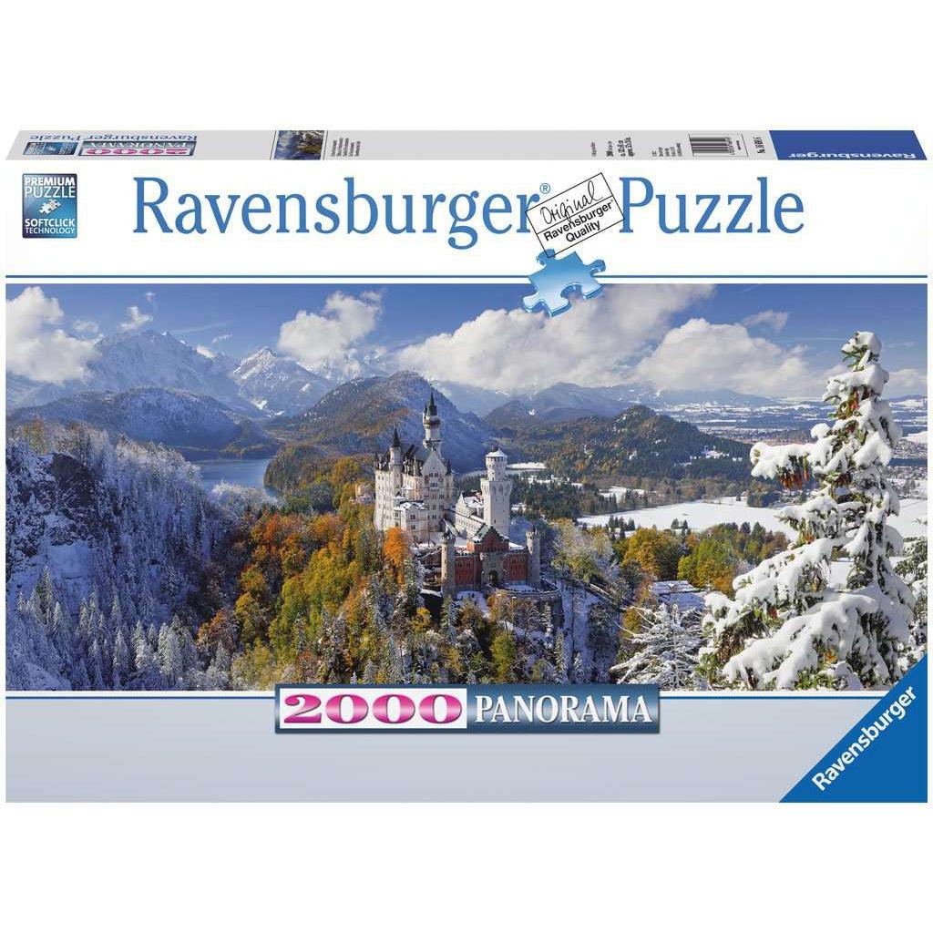 Ravensburger-Neuschwanstein Castle 2000 Piece Panorama-16691-Legacy Toys