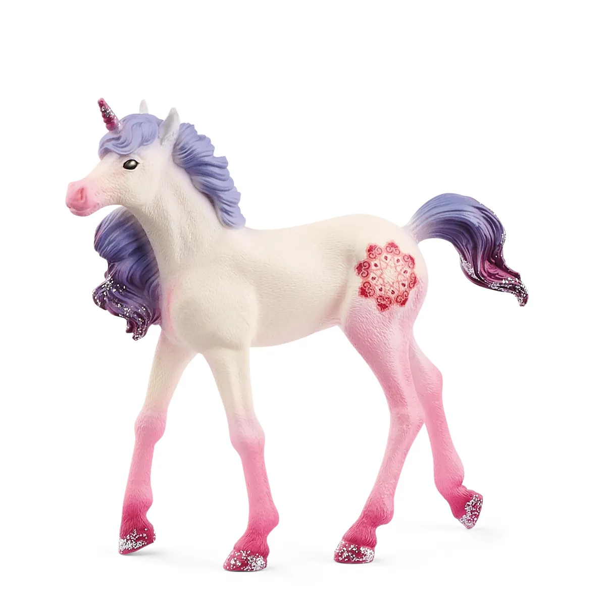 Schleich-Mandala Unicorn Foal-70716-Barcode 1-Legacy Toys
