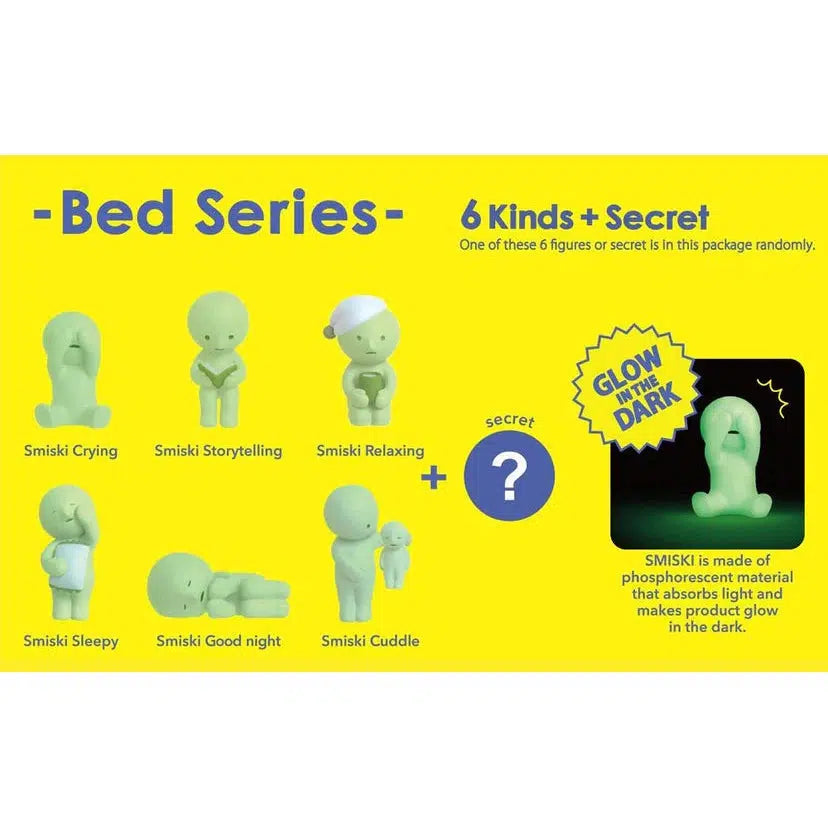 Sonny Angel-Smiski Mini Figure: Bed Series--Legacy Toys
