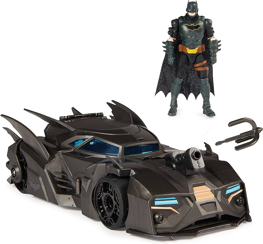 Spin Master-Crusader Batmobile Playset with Exclusive 4-inch Batman Figure-6067473-Legacy Toys