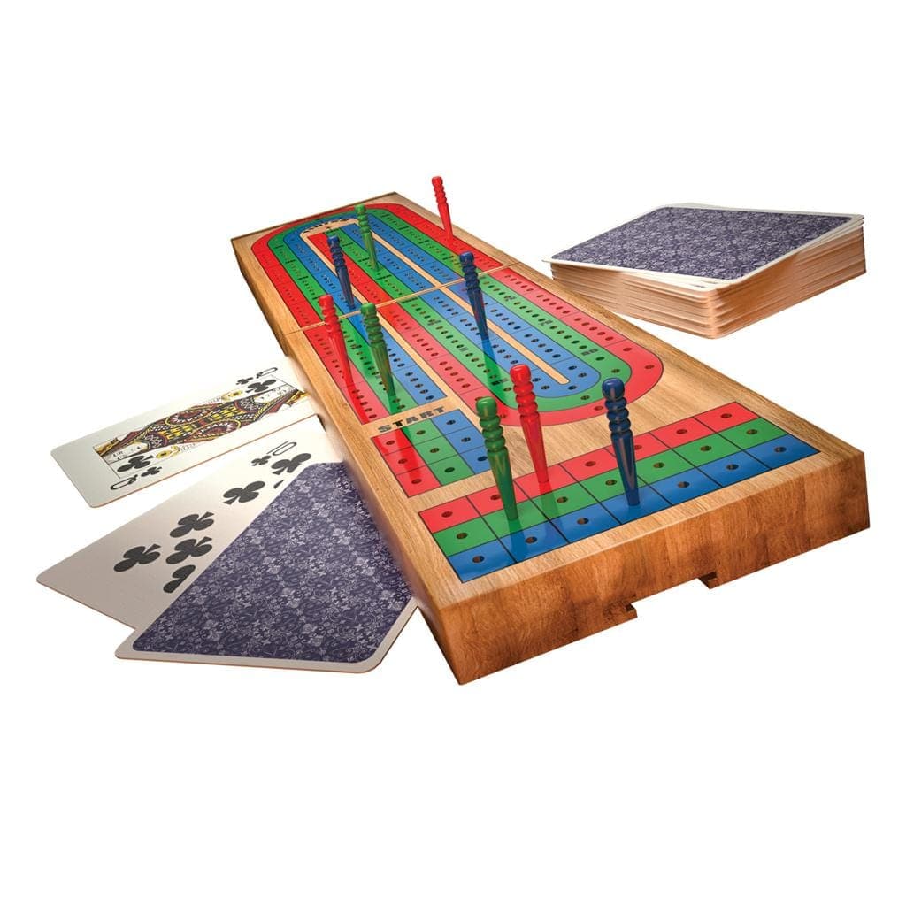 Spin Master-Traditions Solid Wood Cribbage-6040399-Legacy Toys