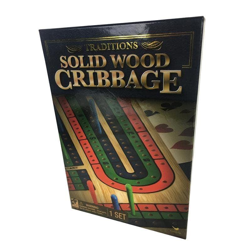 Spin Master-Traditions Solid Wood Cribbage-6040399-Legacy Toys