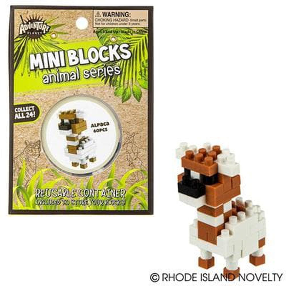 The Toy Network-Mini Blocks - Alpaca 60 Pieces-AM-MBALP-Legacy Toys