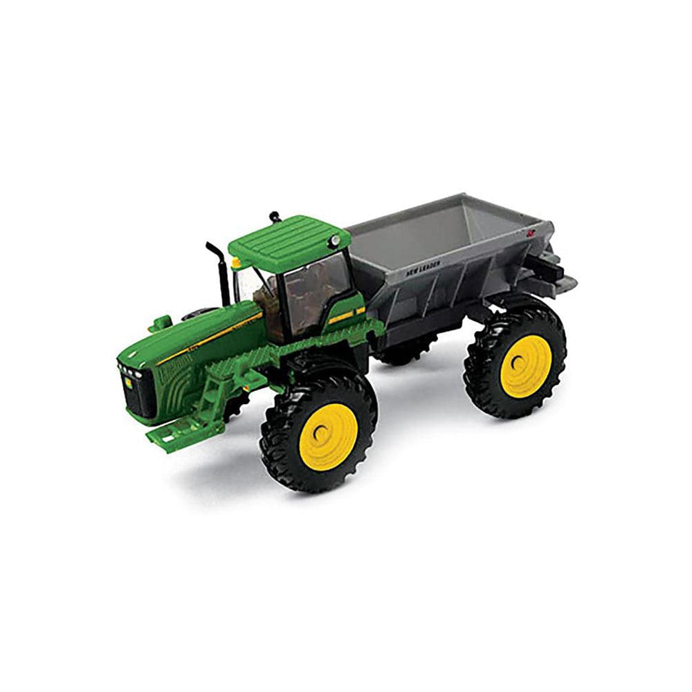 TOMY-Collect 'N Play - 1:64 John Deere Dry Box Spreader-46589-Legacy Toys