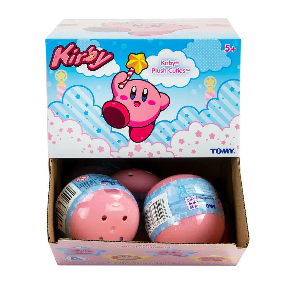 TOMY-Gachapon Kirby Plush Cuties Surprise Capsule - Assorted Styles-L67977A1-Legacy Toys
