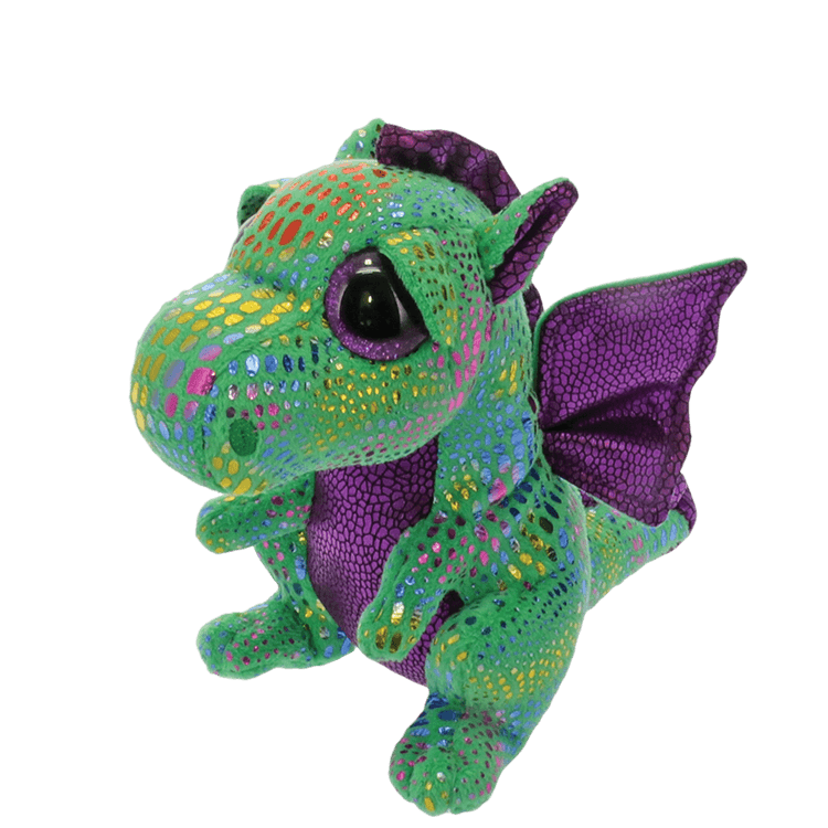 TY-Beanie Boo's - Cinder the Dragon-36186-Small 6