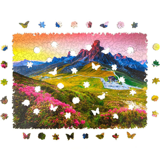 Unidragon-Mountain Wooden Jigsaw Puzzle--Legacy Toys