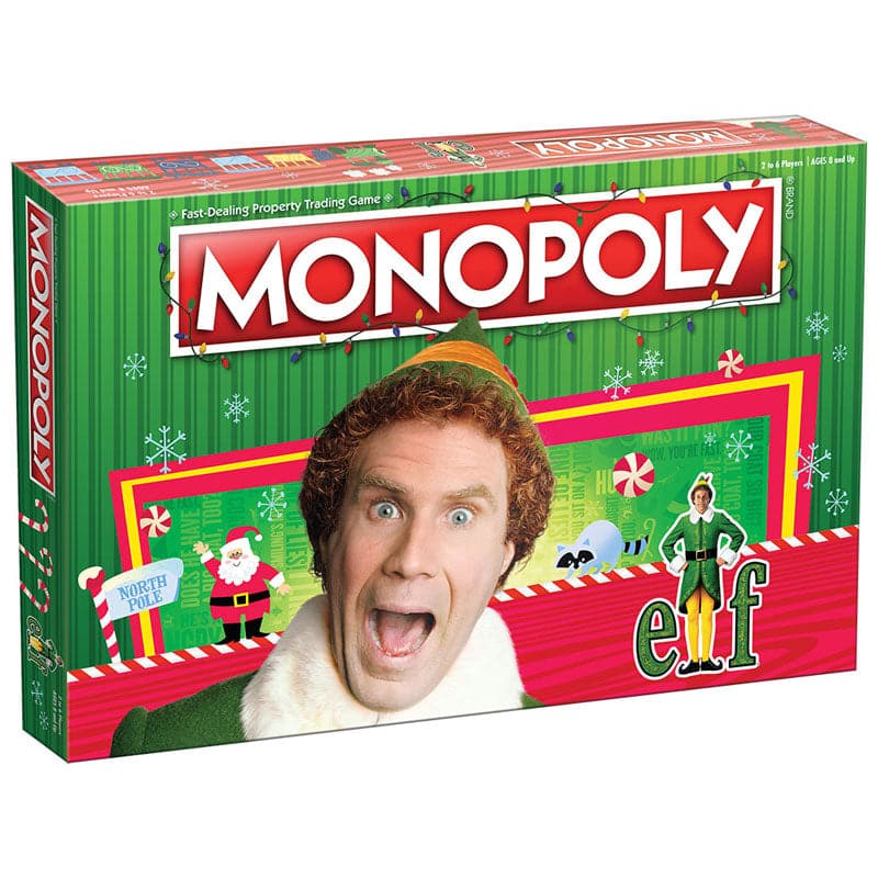 USAopoly-Elf Monopoly Game-MN010-595-Legacy Toys
