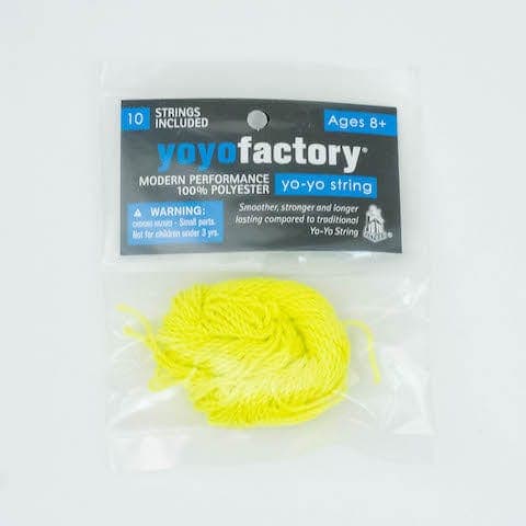 YoYo Factory-YoYo String 10 Pack - Assorted Colors-StringAS-10-Legacy Toys