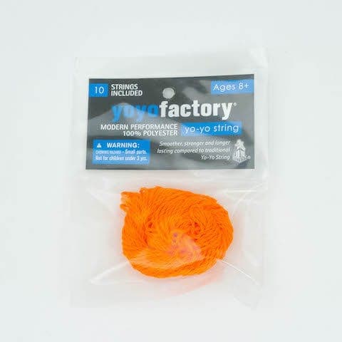 YoYo Factory-YoYo String 10 Pack - Assorted Colors-StringAS-10-Legacy Toys