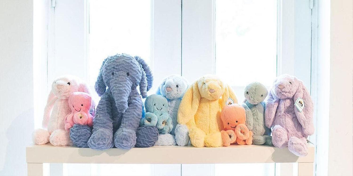 All about Jellycat Stuffed Animals at Legacy Toys