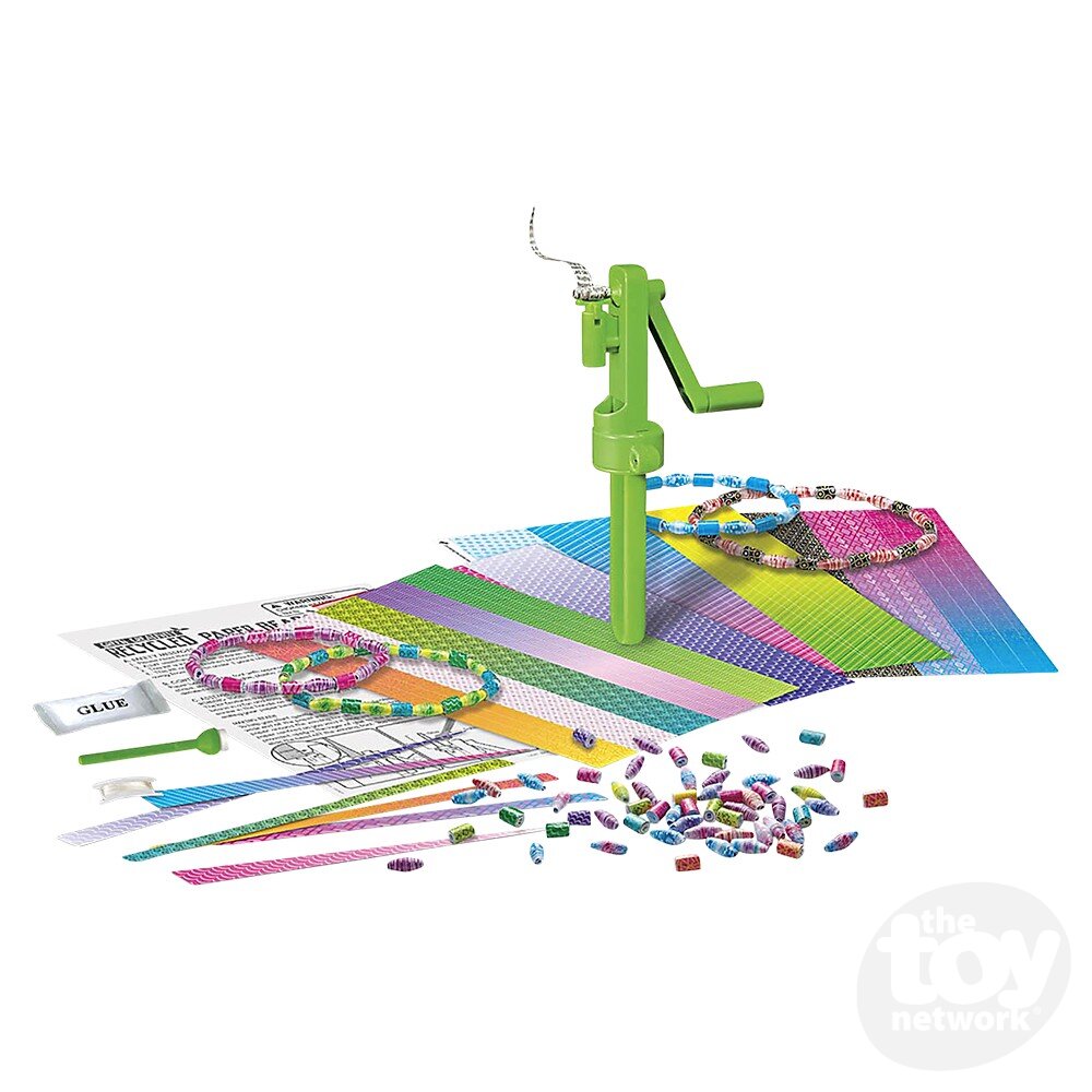 The Toy Network-Green Creativity - Recycled Paper Beads-4M-04588-Legacy Toys