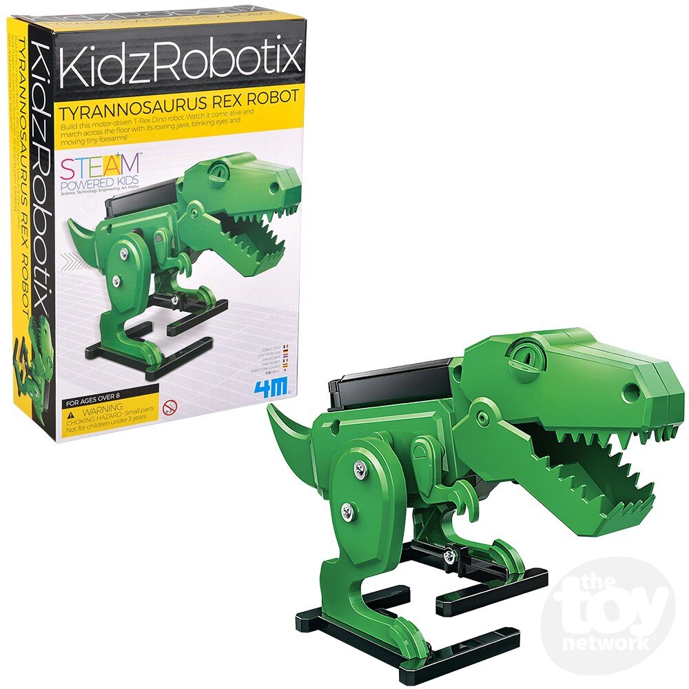 The Toy Network-KidzRobotix - Tyrannosaurus Rex Robot-4M-03460-Legacy Toys