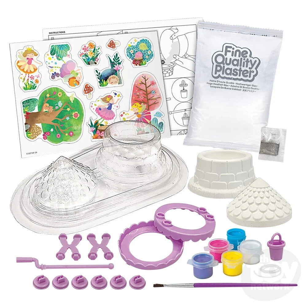 The Toy Network-Mould & Paint - Fairy Wishing Well-4M-04792-Legacy Toys