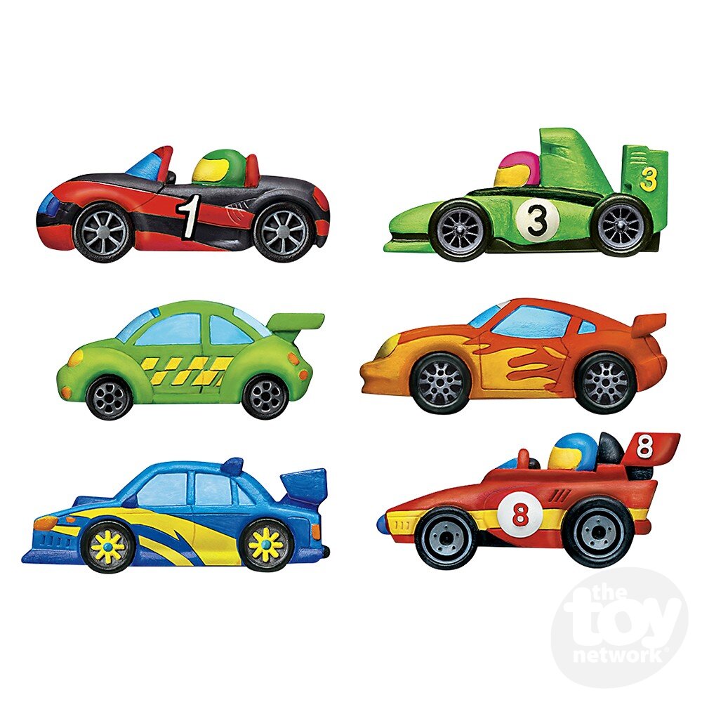 The Toy Network-Mould & Paint - Racers-4M-03544-Legacy Toys