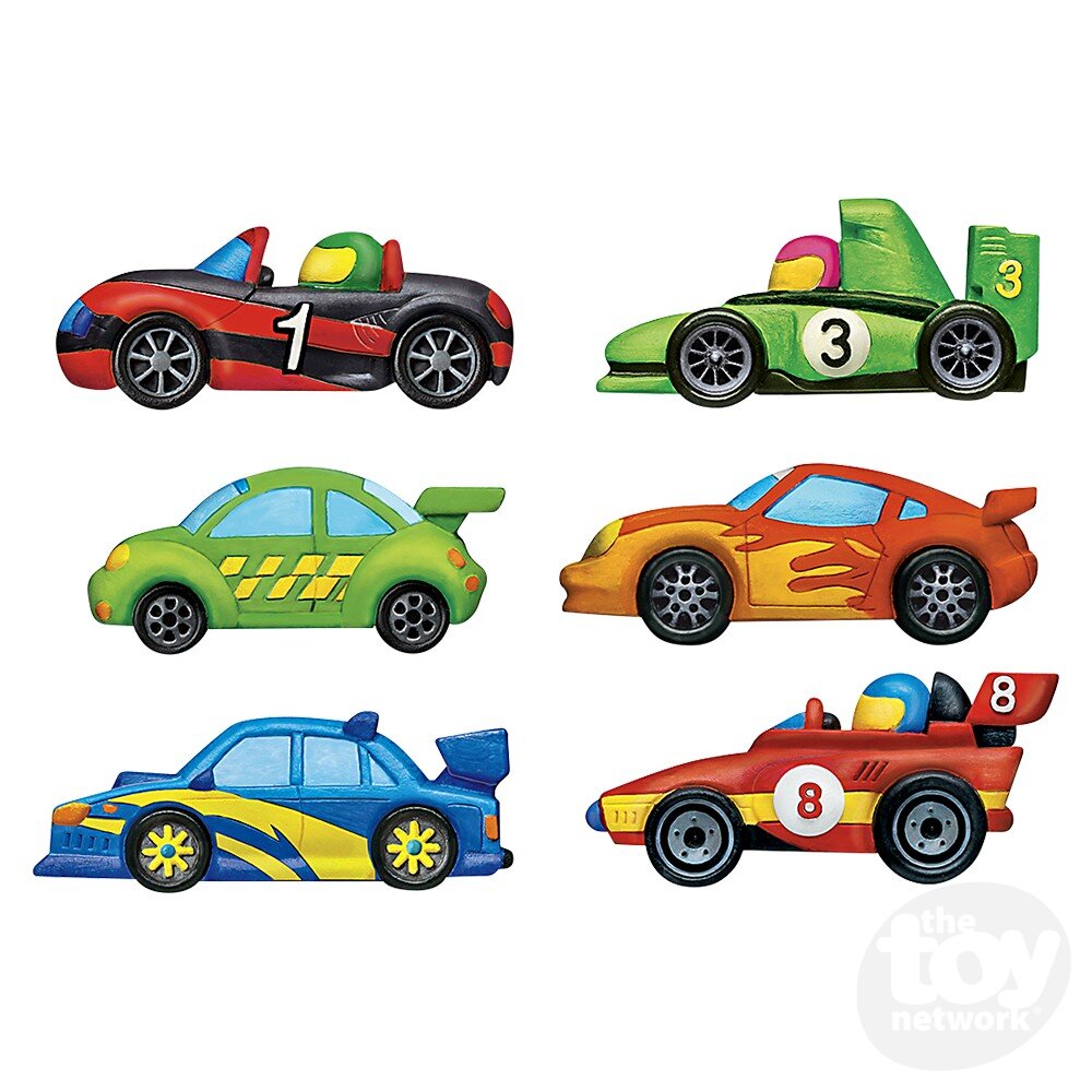 The Toy Network-Mould & Paint - Racers-4M-03544-Legacy Toys