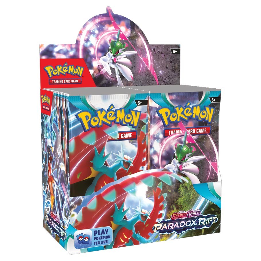 ACD Distribution-Pokemon TCG: Scarlet & Violet: Paradox Rift Booster-PKU86399-Box of 36 Packs-Legacy Toys