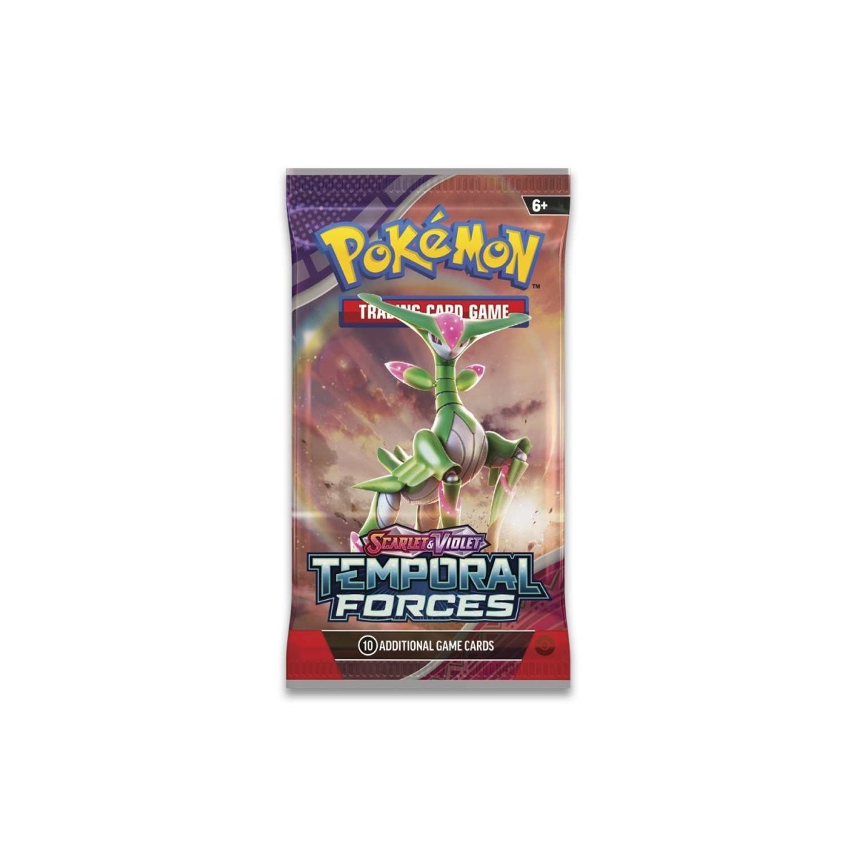 ACD Distribution-Pokemon TCG: Scarlet & Violet: Temporal Forces - Booster Pack-PKU85981-Legacy Toys