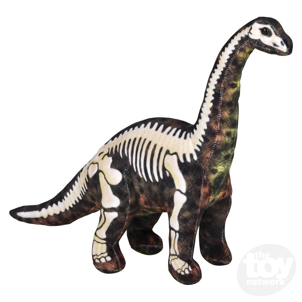 The Toy Network-17.5" Fossil Print Brontosaurus-AP-FPBRO-Legacy Toys