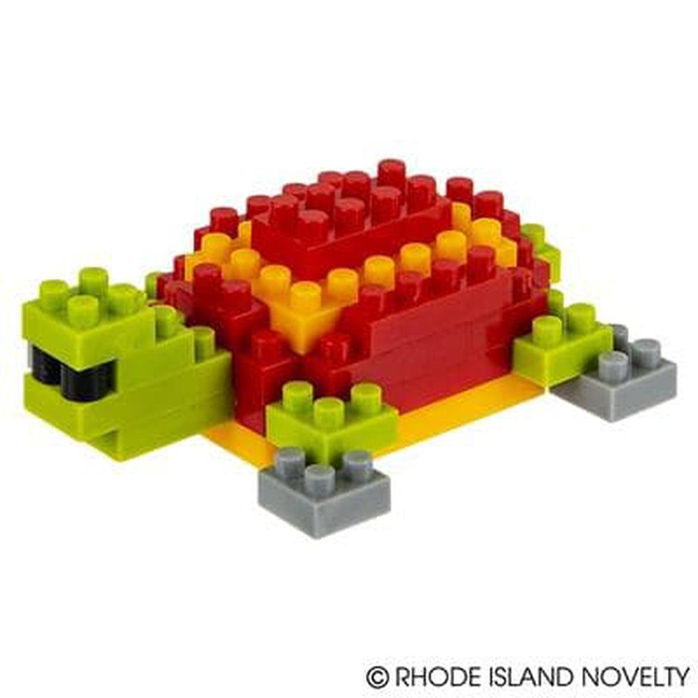 The Toy Network-Mini Blocks - Turtle 36 Pieces-AM-MBTUR-Legacy Toys