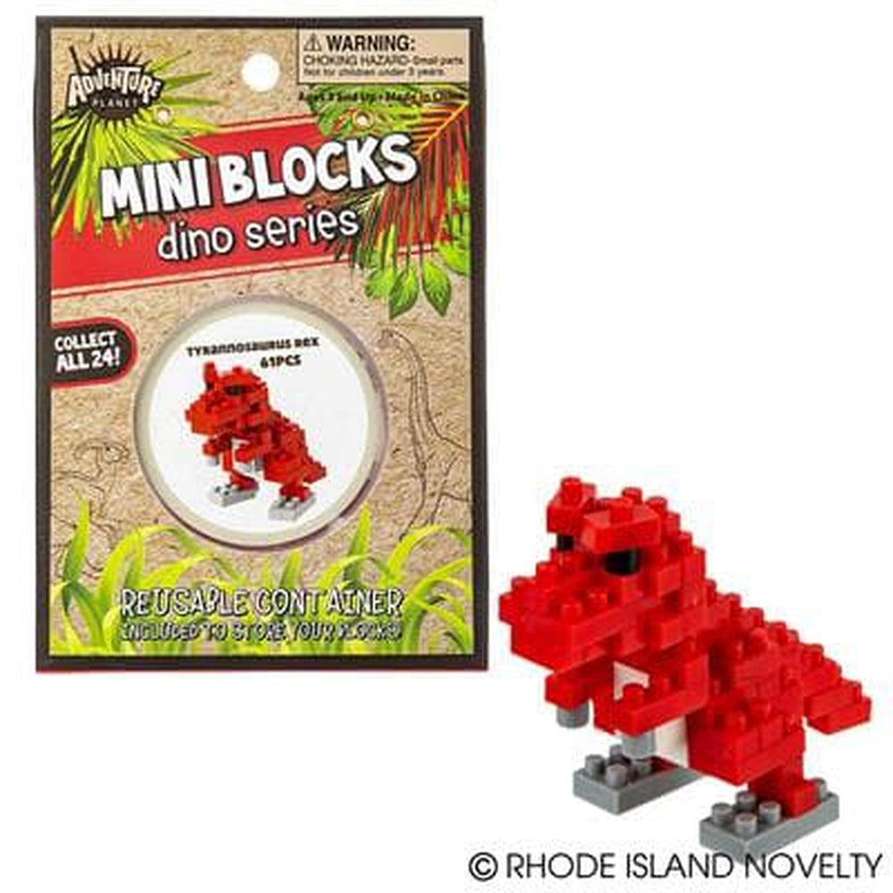 The Toy Network-Mini Blocks - Tyrannosaurus 61 Pieces-AM-MBTRE-Legacy Toys