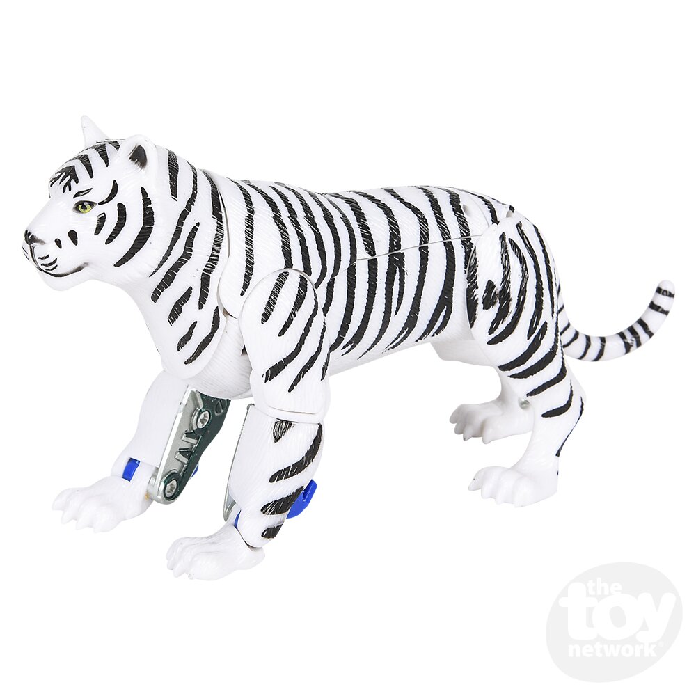 The Toy Network-White Tiger Robot Action Figure-AM-RSWTI-Legacy Toys