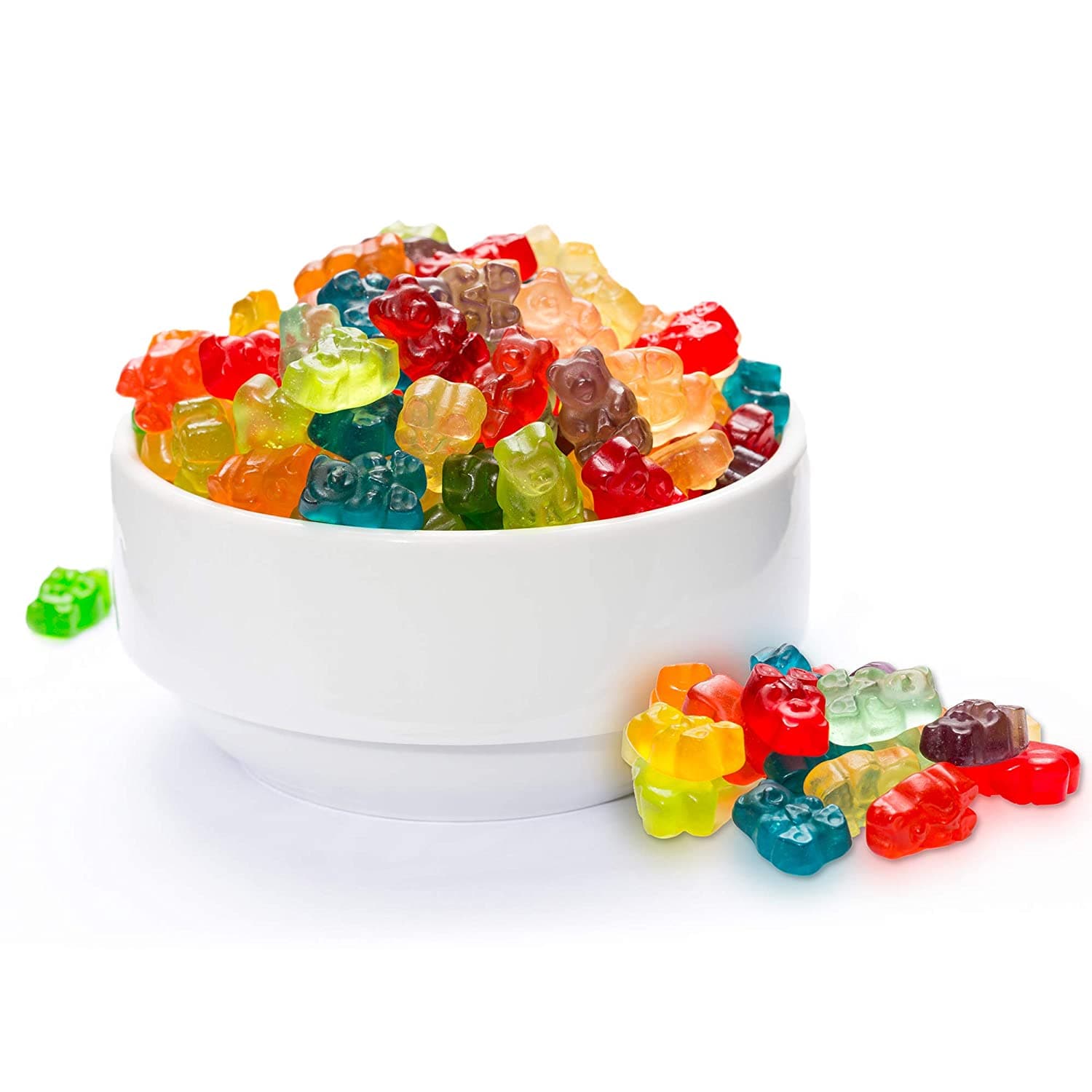 Albanese Confectionery-12 Flavor Gummi Bears 5 lb. Bag-50200-Legacy Toys