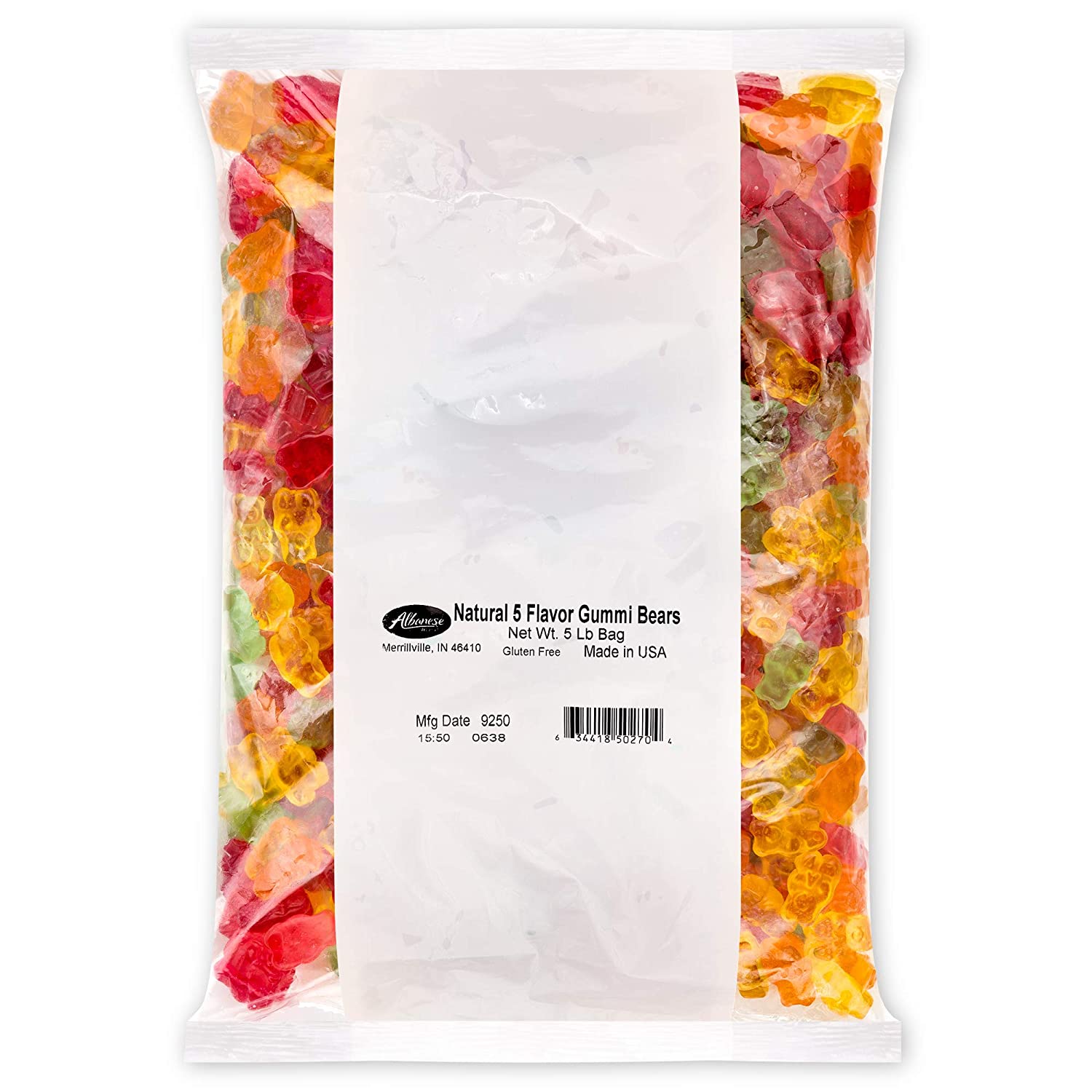 Black Forest Gummy Bears Candy: 5LB Bag | Candy Warehouse