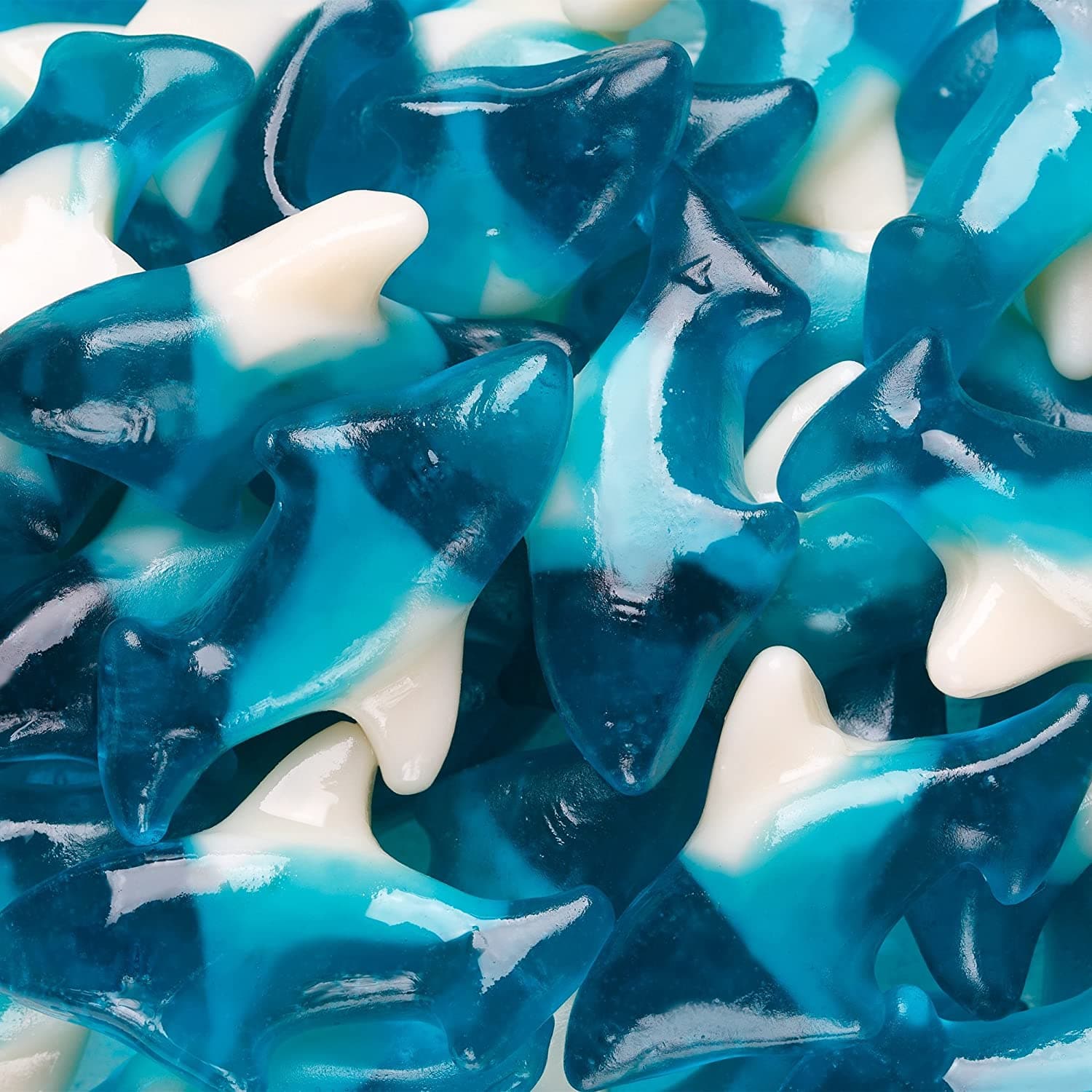 Albanese Confectionery-Blue Gummi Sharks 5 lb. Bag-50193-Legacy Toys