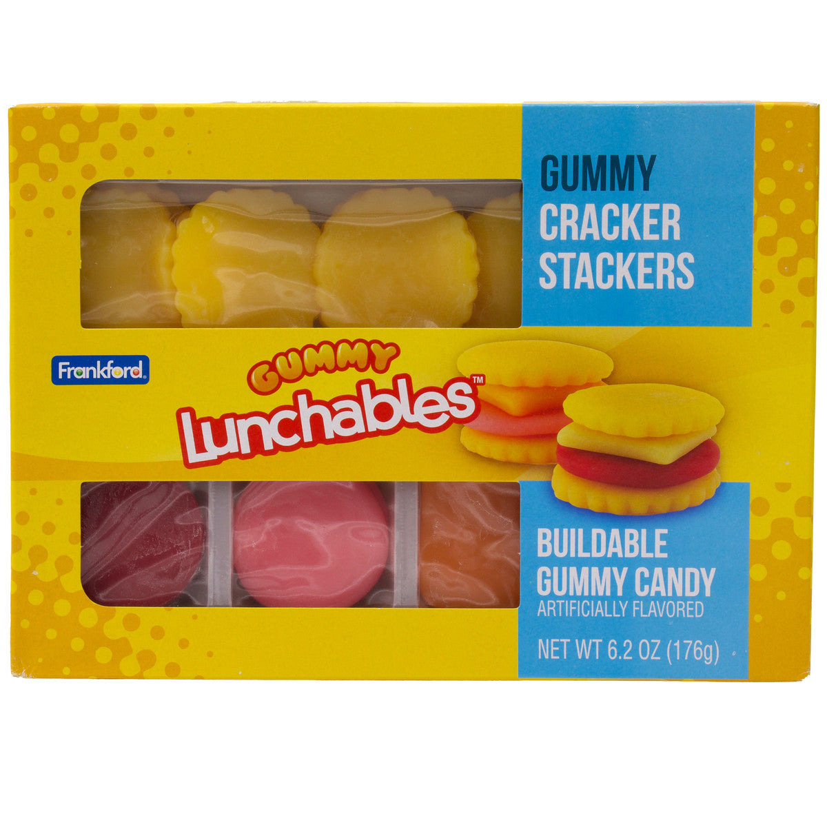 Albanese Confectionery-Gummy Lunchables Cracker Stackers-103914-Legacy Toys