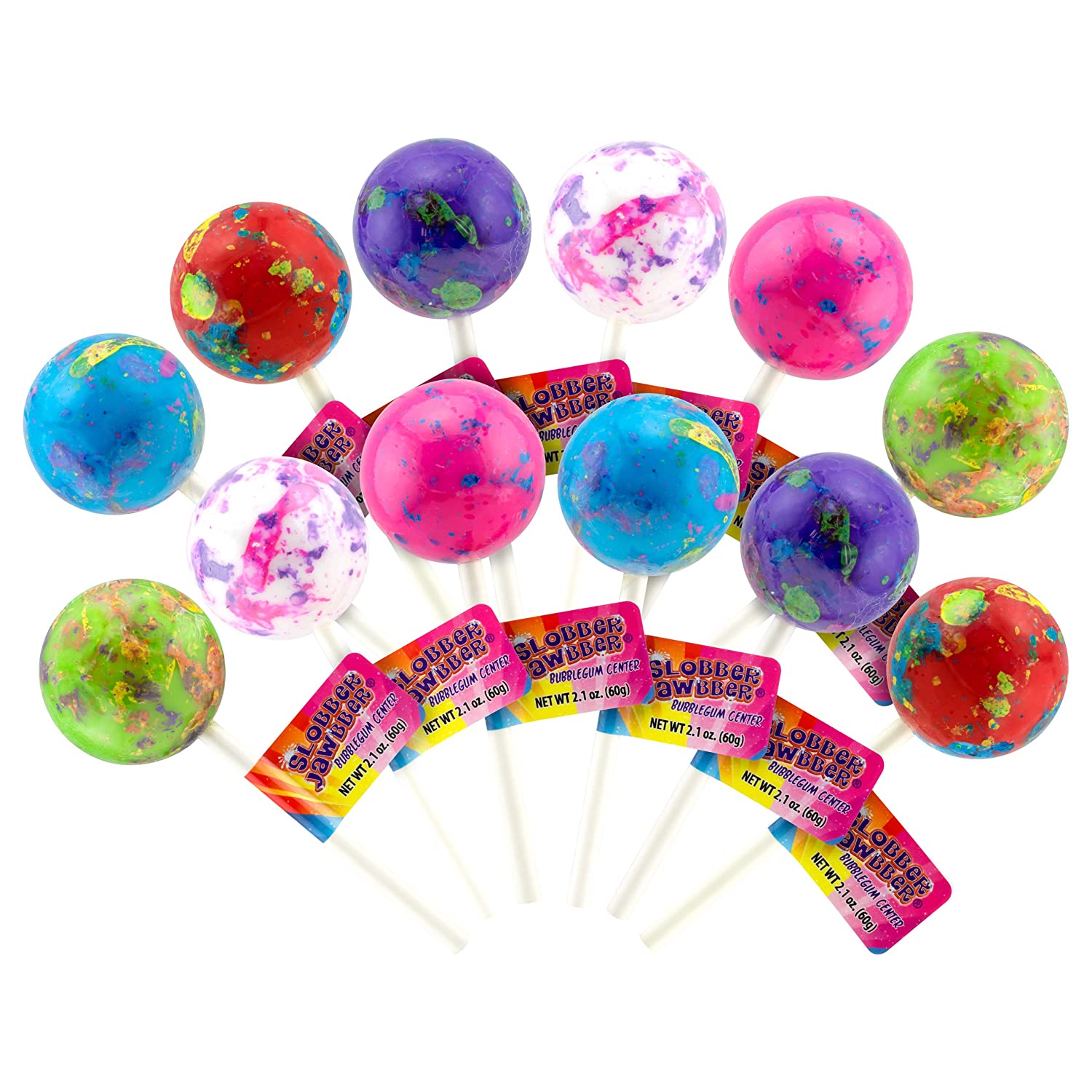 Squire Boone Village-Slobber Jawbbers 1 3/4" Jawbreakers Pops-SJB101-Legacy Toys