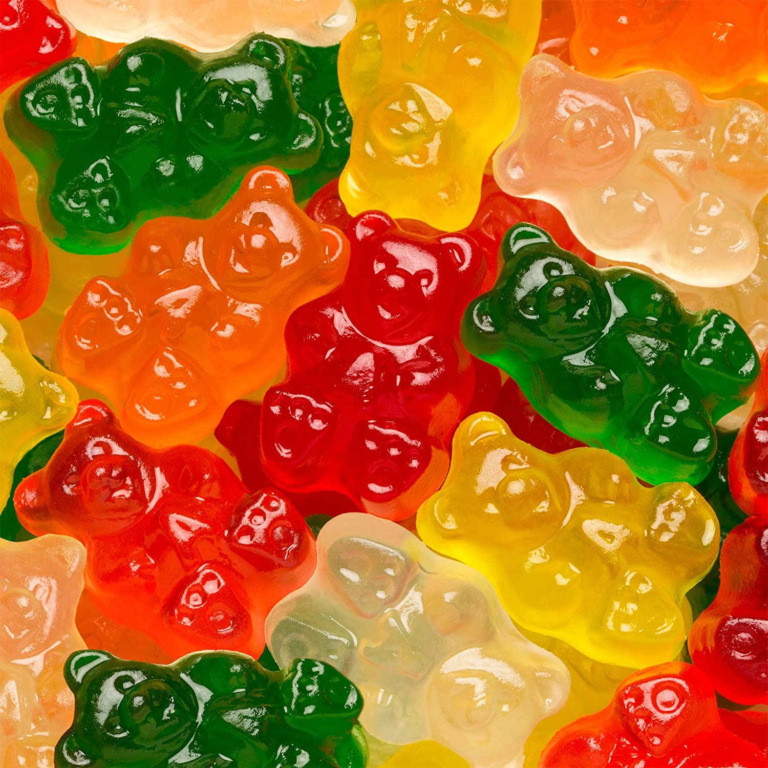 Albanese Confectionery-Sugar Free Assorted Fruit Gummi Bears 5 lb. Bag-50127-Legacy Toys