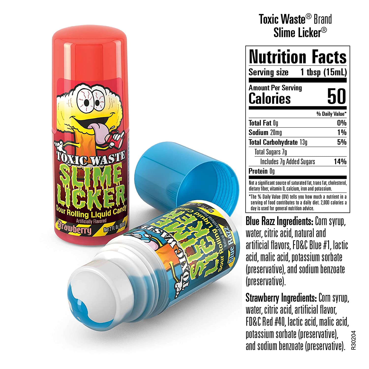 Albanese Confectionery-Toxic Waste Slime Licker Version 2.0 - 2 oz. Assorted Flavors-400720-Legacy Toys