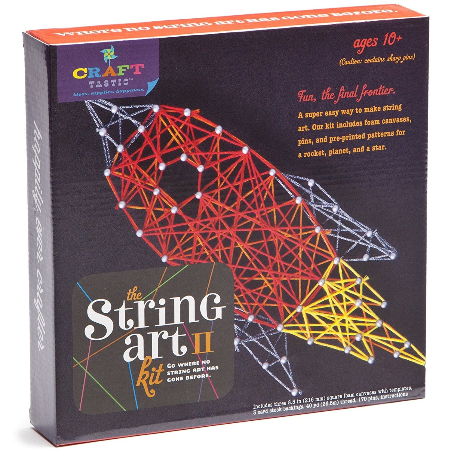 Ann Williams Group-Craft-Tastic String Art Kit II-CT1506-Legacy Toys
