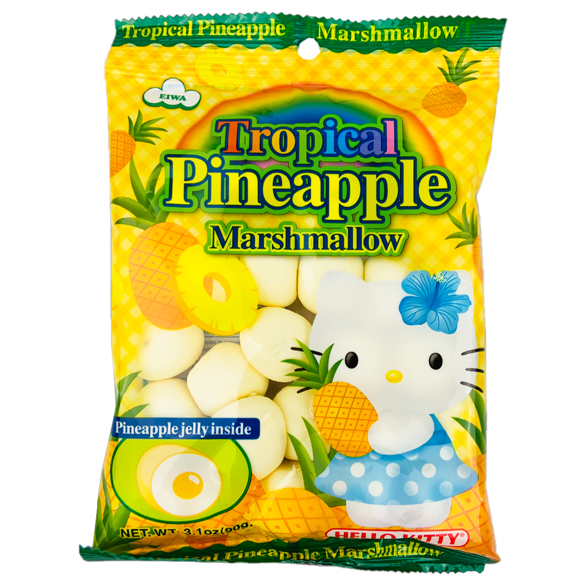 Asian Food Grocer-Hello Kitty Marshmallow-72962-Pineapple-Legacy Toys
