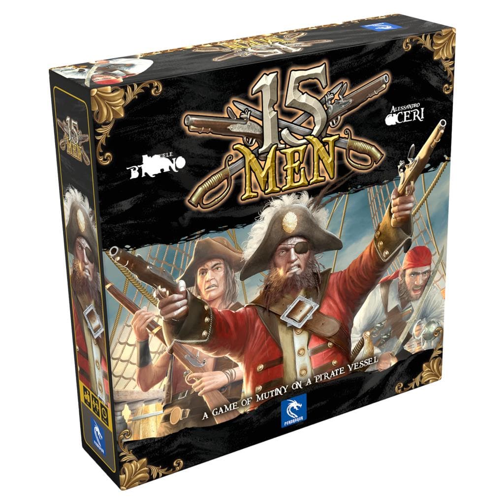 Asmodee-15 Men-PG505-Legacy Toys